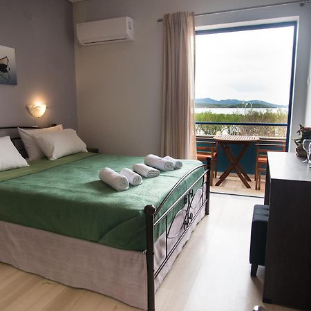 Galazio Limani - Rooms to let Moúdhros Esterno foto