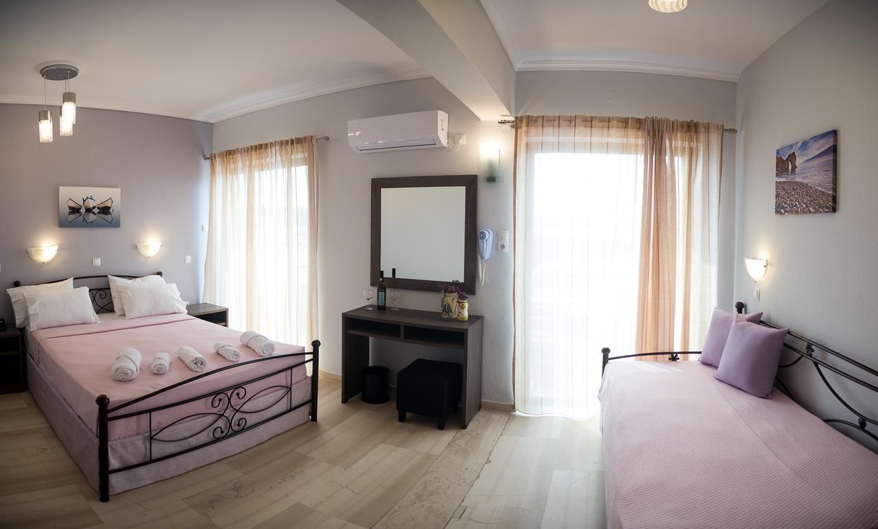 Galazio Limani - Rooms to let Moúdhros Esterno foto