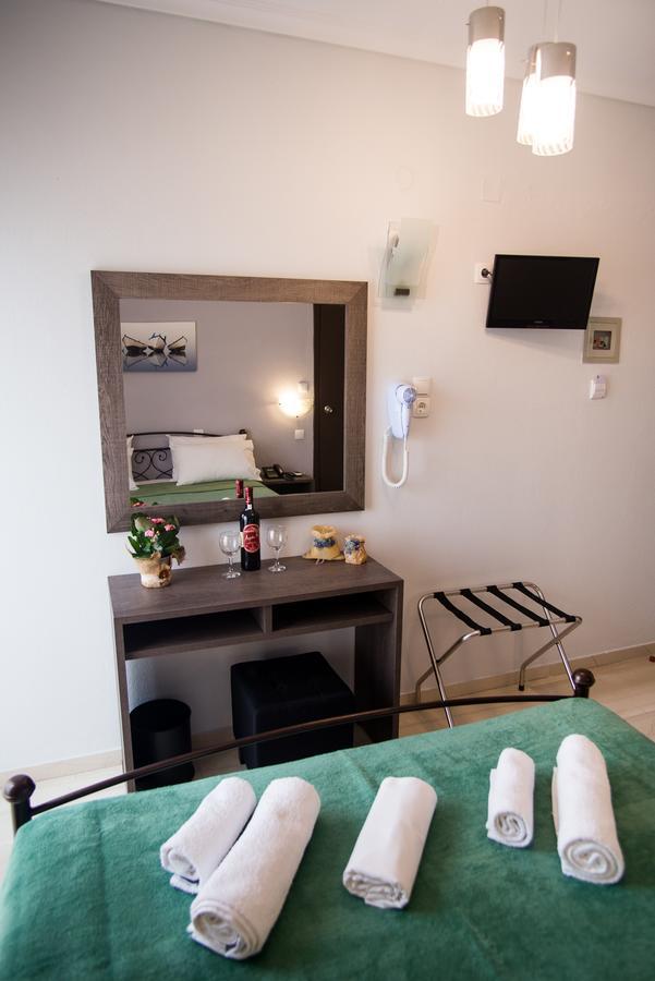Galazio Limani - Rooms to let Moúdhros Esterno foto