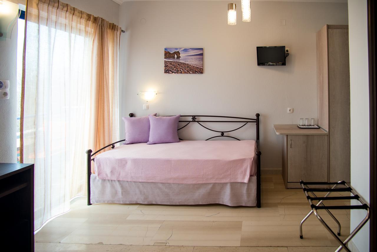 Galazio Limani - Rooms to let Moúdhros Esterno foto